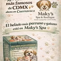 Estética para mascota en Maky's Spa